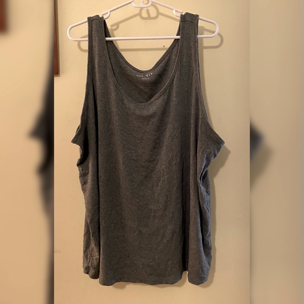 Ava & Viv Gray Tank